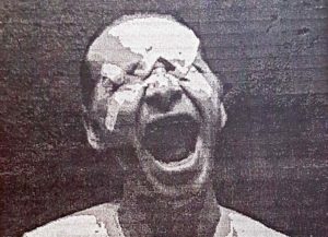 Un homme sans yeux