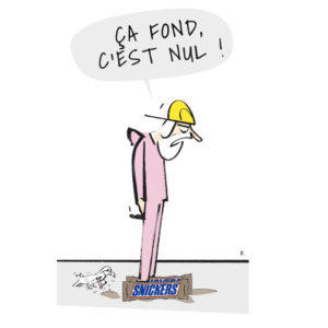Chatellier et ses snikers