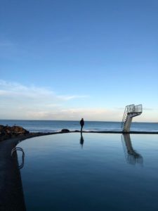 Monsieur Chatellier piscine de bord de mer