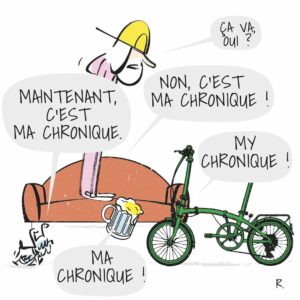 Mr Chatellier devant un choix cornélien. Un dessin de M. Gilles Rapaport
